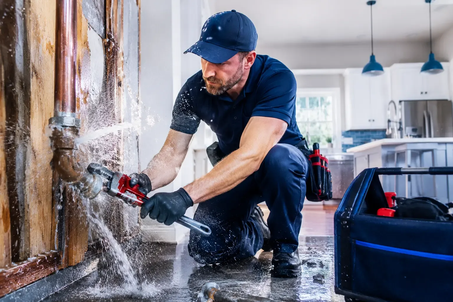 Local emergency pipe repair professionals in Rocky, OK
